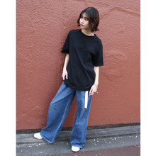 画像をギャラリービューアに読み込む, USA COTTON S/S TEE  [Black]

