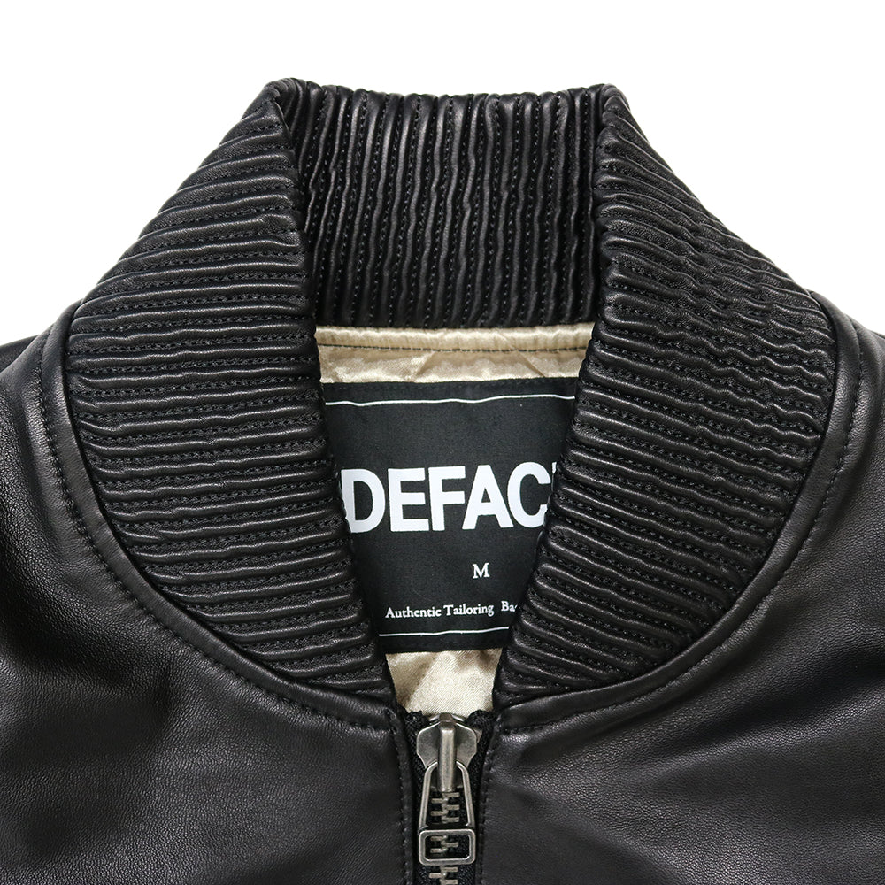 Lamb Leather Jacket [Black] – DEFACT