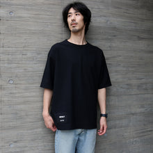 画像をギャラリービューアに読み込む, USA COTTON BIG SILHOUETTE S/S TEE [Black]
