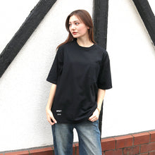 画像をギャラリービューアに読み込む, USA COTTON BIG SILHOUETTE POCKET S/S TEE [Black]
