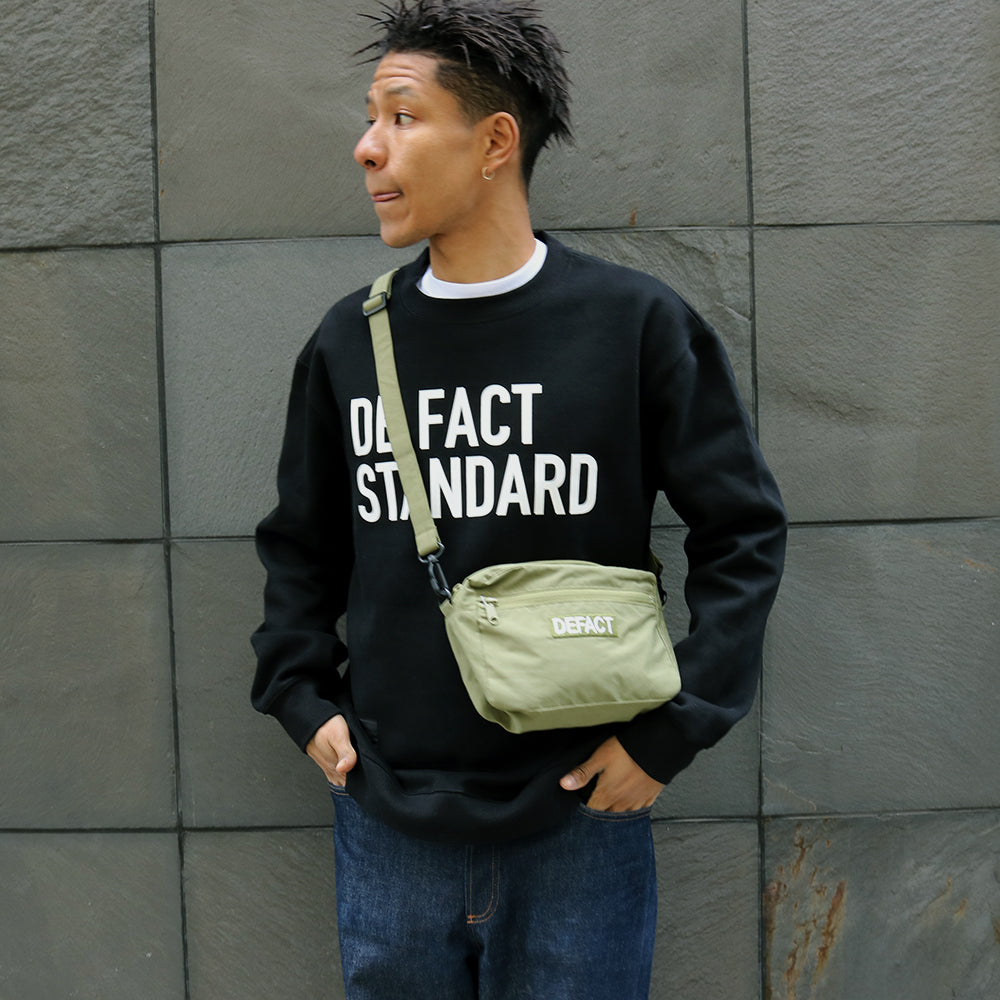 64cloth Shoulder Bag [Khaki] – DEFACT