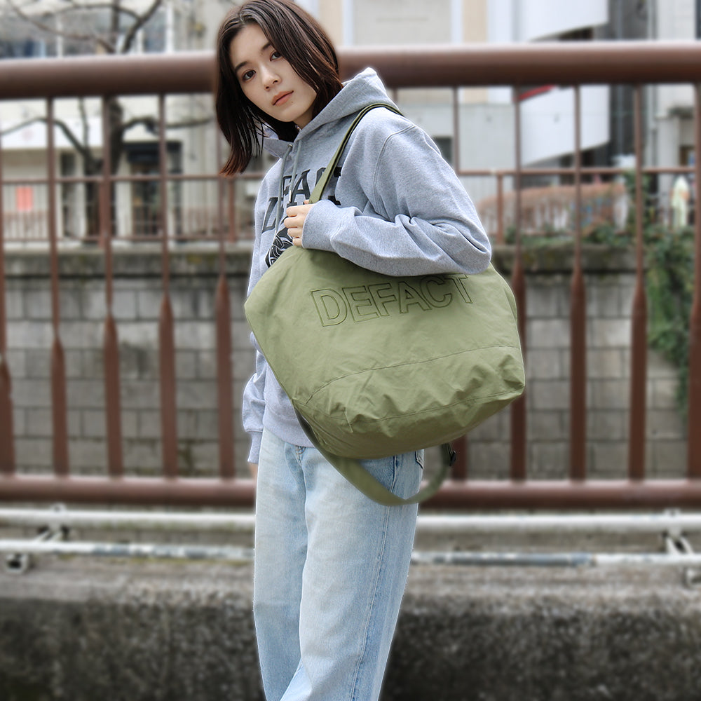 64cloth 2Way Bag [Khaki] – DEFACT