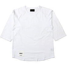 画像をギャラリービューアに読み込む, USA COTTON RAGLAN 3/4 TEE [White]
