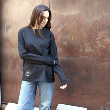 画像をギャラリービューアに読み込む, USA COTTON L/S TEE [Black]
