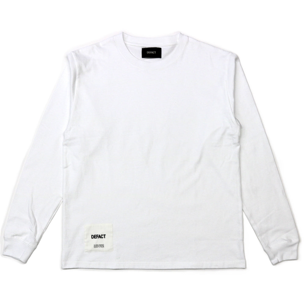 USA COTTON L/S TEE [White]