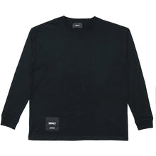 画像をギャラリービューアに読み込む, USA COTTON BIG SILHOUETTE L/S TEE [Black]

