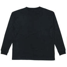 画像をギャラリービューアに読み込む, USA COTTON BIG SILHOUETTE L/S TEE [Black]
