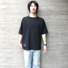 画像をギャラリービューアに読み込む, USA COTTON BIG SILHOUETTE S/S TEE [Black]

