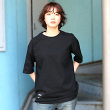 画像をギャラリービューアに読み込む, USA COTTON BIG SILHOUETTE POCKET S/S TEE [Black]
