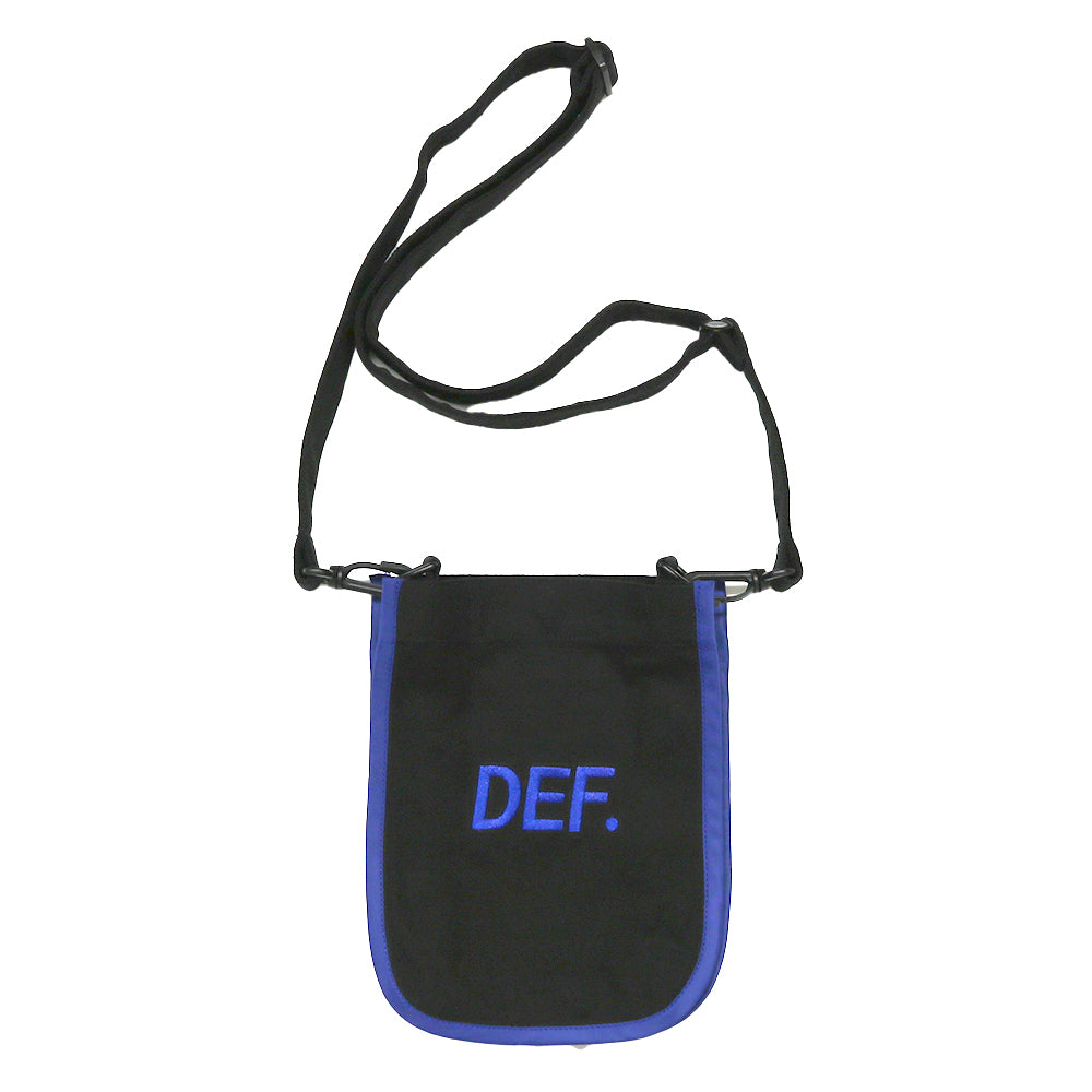 Canvas Shoulder Bag  [Black]