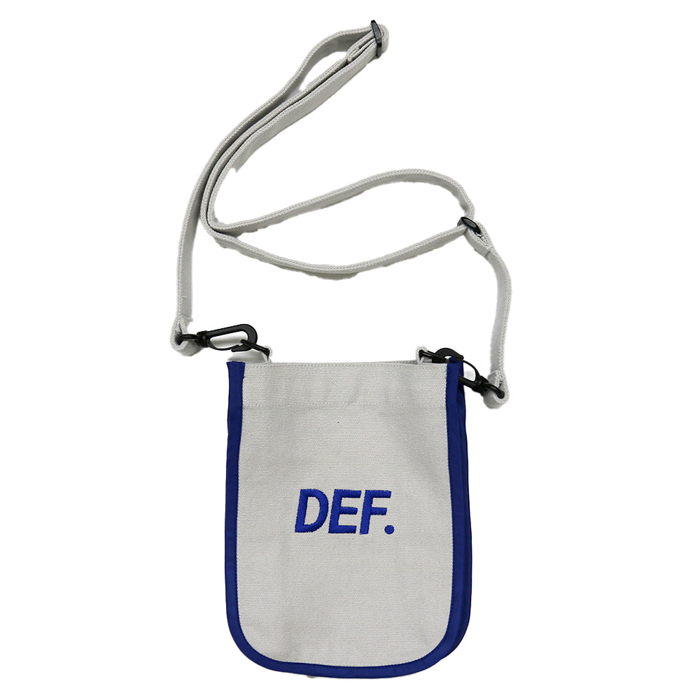 Canvas Shoulder Bag  [Gray]