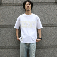 画像をギャラリービューアに読み込む, CROCO SYNTHE LEATHER S/S TEE [White]
