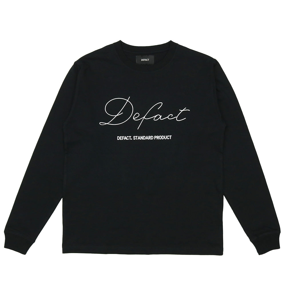CLASSIC LOGO L/S TEE [Black]