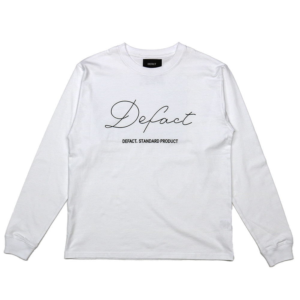 CLASSIC LOGO L/S TEE [White]