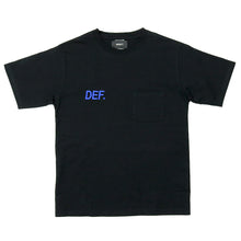 画像をギャラリービューアに読み込む, DEF. S/S POCKET TEE [Black]
