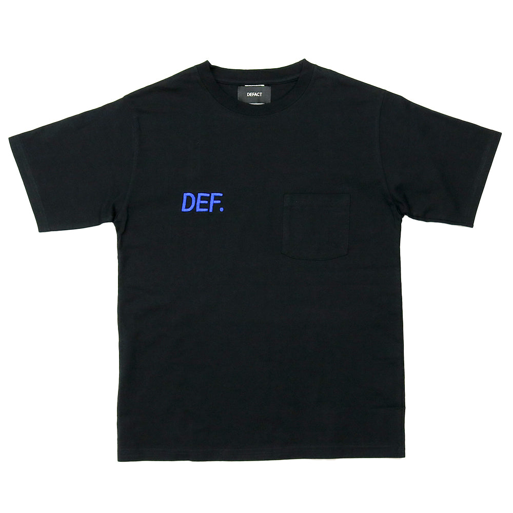 DEF. S/S POCKET TEE [Black]