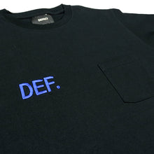 画像をギャラリービューアに読み込む, DEF. S/S POCKET TEE [Black]
