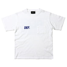 画像をギャラリービューアに読み込む, DEF. S/S POCKET TEE [White]
