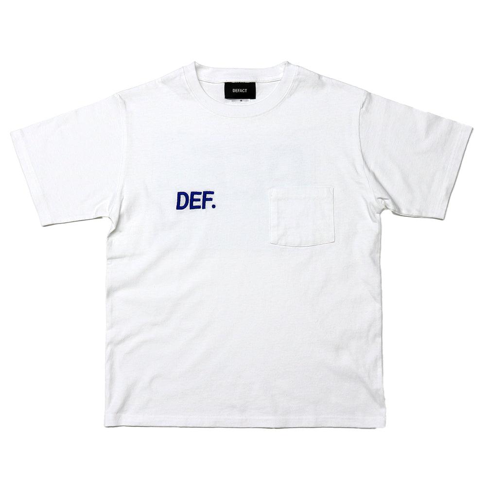 DEF. S/S POCKET TEE [White]