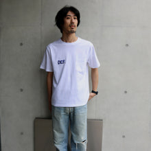 画像をギャラリービューアに読み込む, DEF. S/S POCKET TEE [White]
