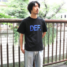 画像をギャラリービューアに読み込む, DEF. S/S TEE [Black]

