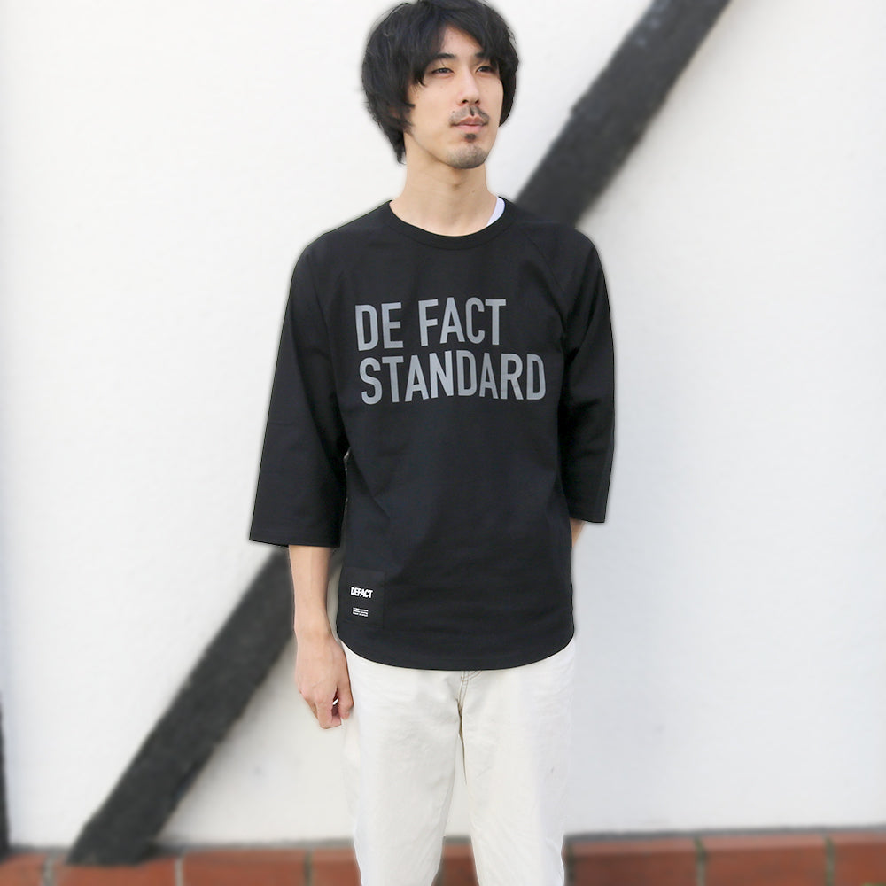 DFS RAGLAN 3/4 TEE [Black] – DEFACT
