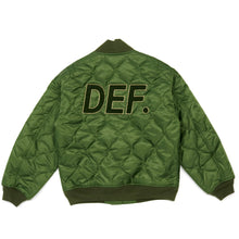 画像をギャラリービューアに読み込む, Quilting MA-1  [Khaki]
