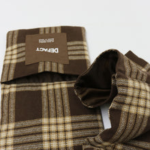 画像をギャラリービューアに読み込む, Check Down Muffler  [Brown]
