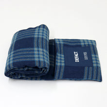 画像をギャラリービューアに読み込む, Check Down Muffler  [Blue]
