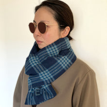 画像をギャラリービューアに読み込む, Check Down Muffler  [Blue]
