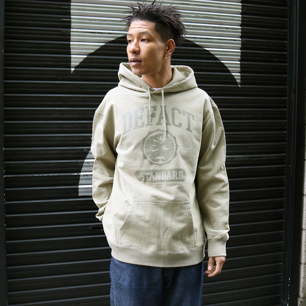 College Sweat Hoodie [Light Khaki] – DEFACT