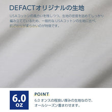 画像をギャラリービューアに読み込む, USA COTTON POCKET 3/4 TEE [Black]
